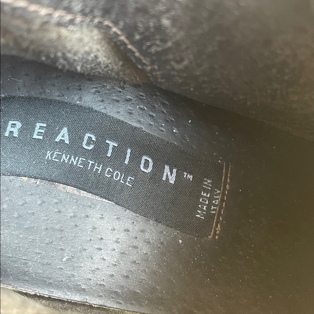 Kenneth Cole Reaction Men's Boots Black Leather Buckle Chelsea Boots Size - Picture 5 of 12